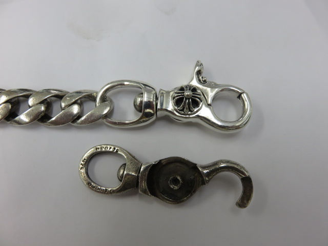 ウォレットチェーンの金具(スイベルフック)を交換しました。(200716